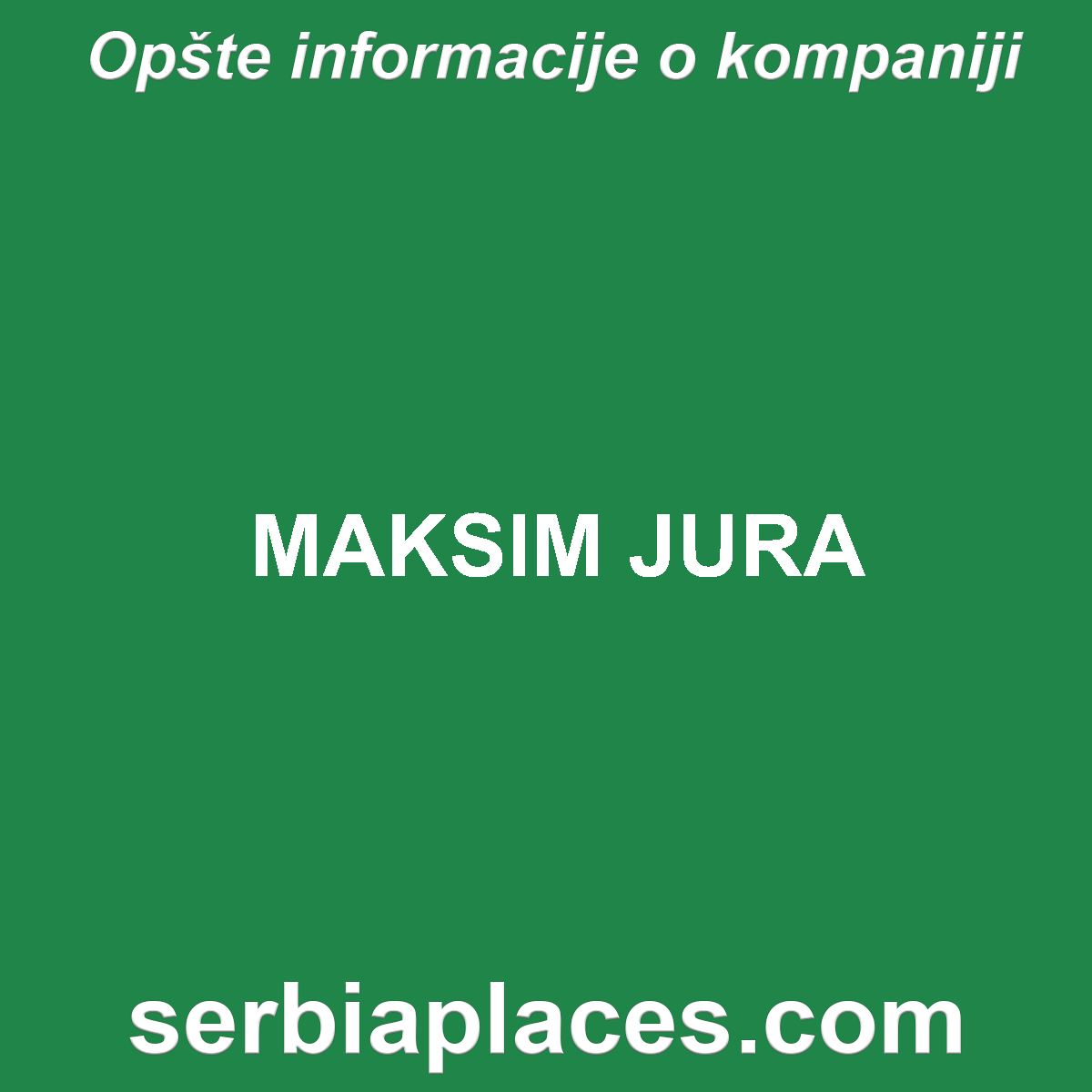 MAKSIM JURA