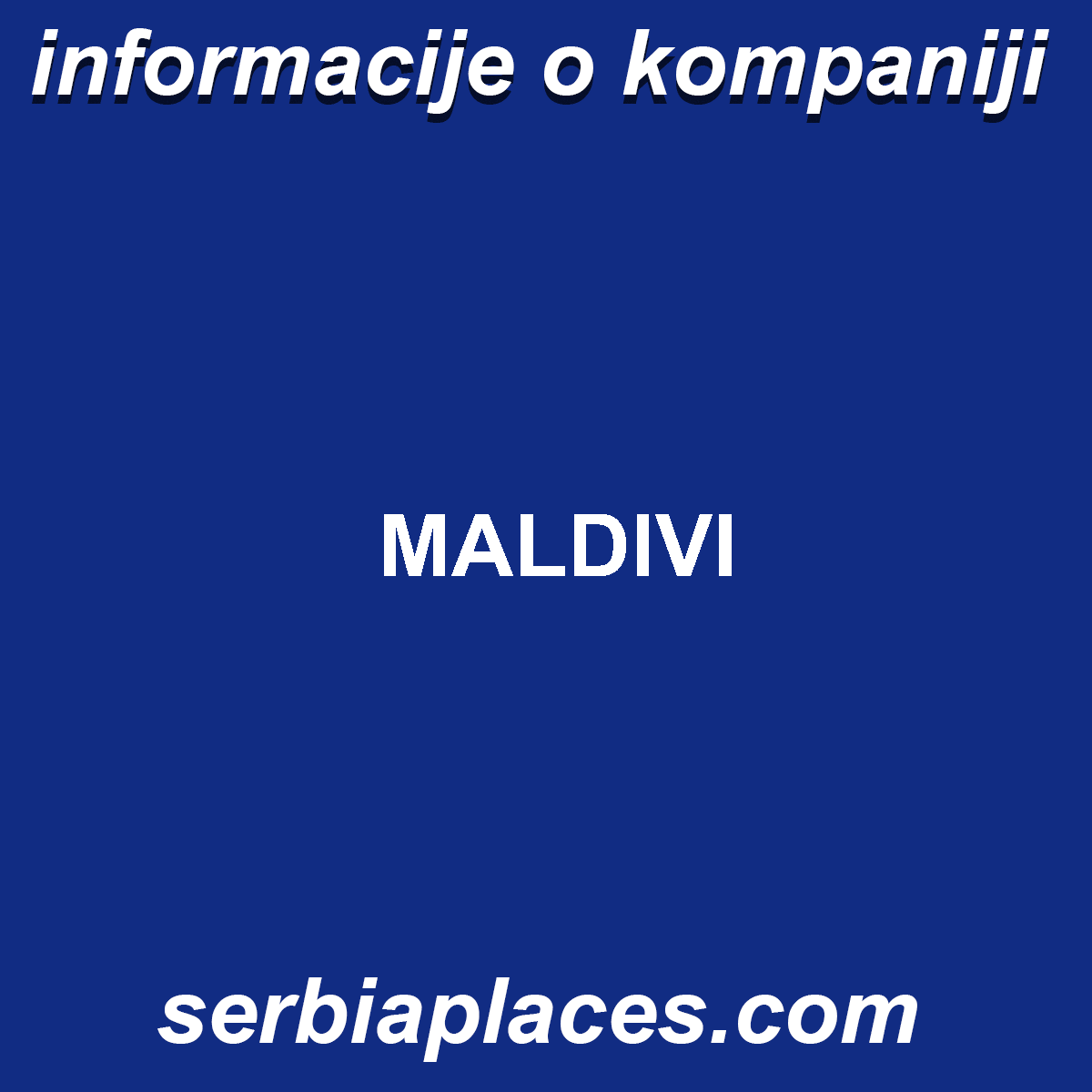 MALDIVI