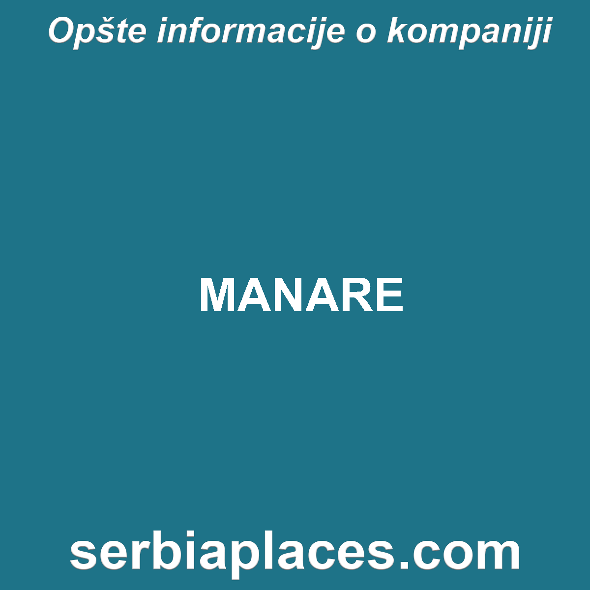 MANARE