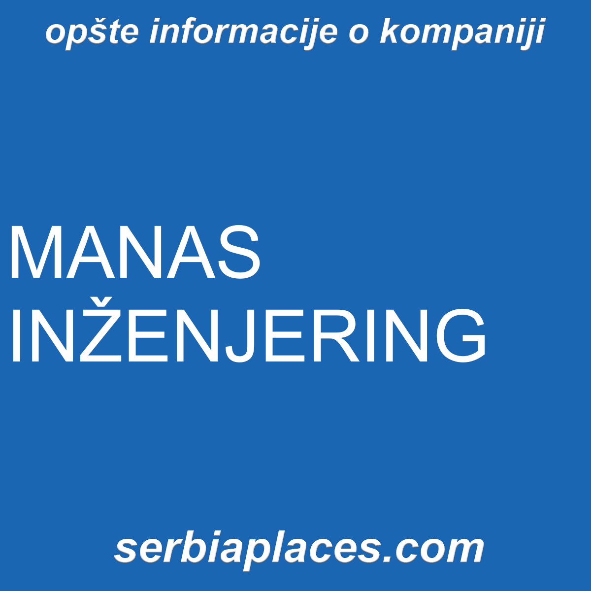 MANAS INŽENJERING