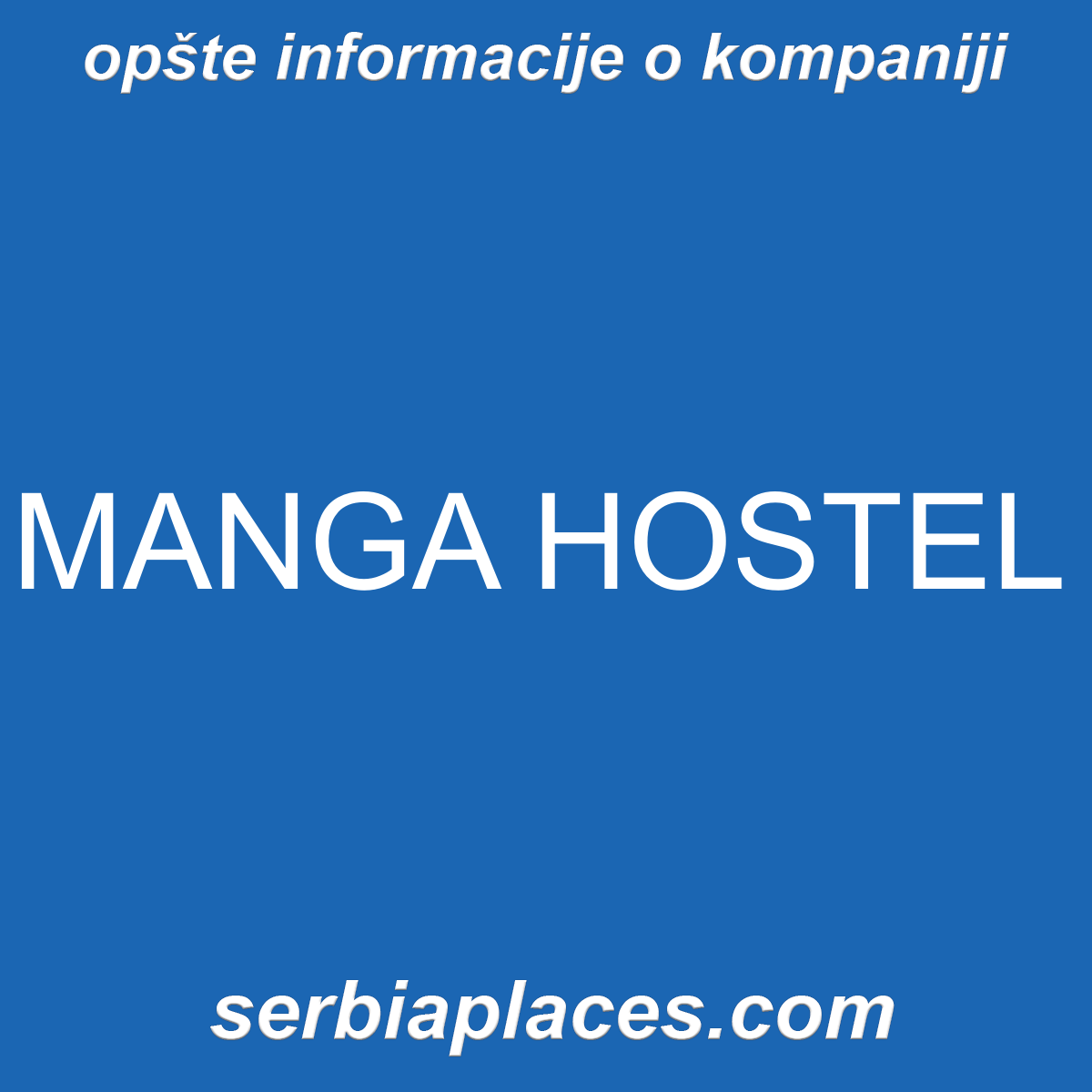 MANGA HOSTEL