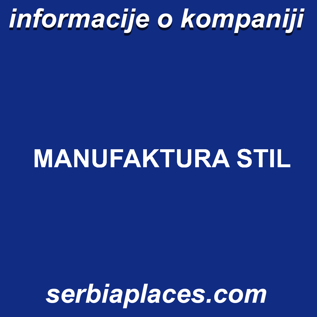 MANUFAKTURA STIL