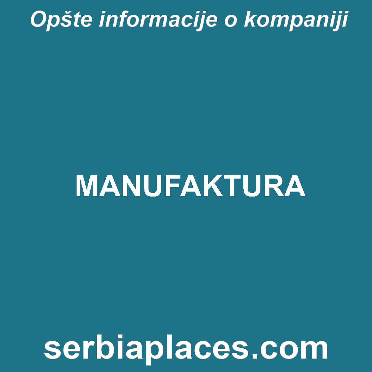 MANUFAKTURA