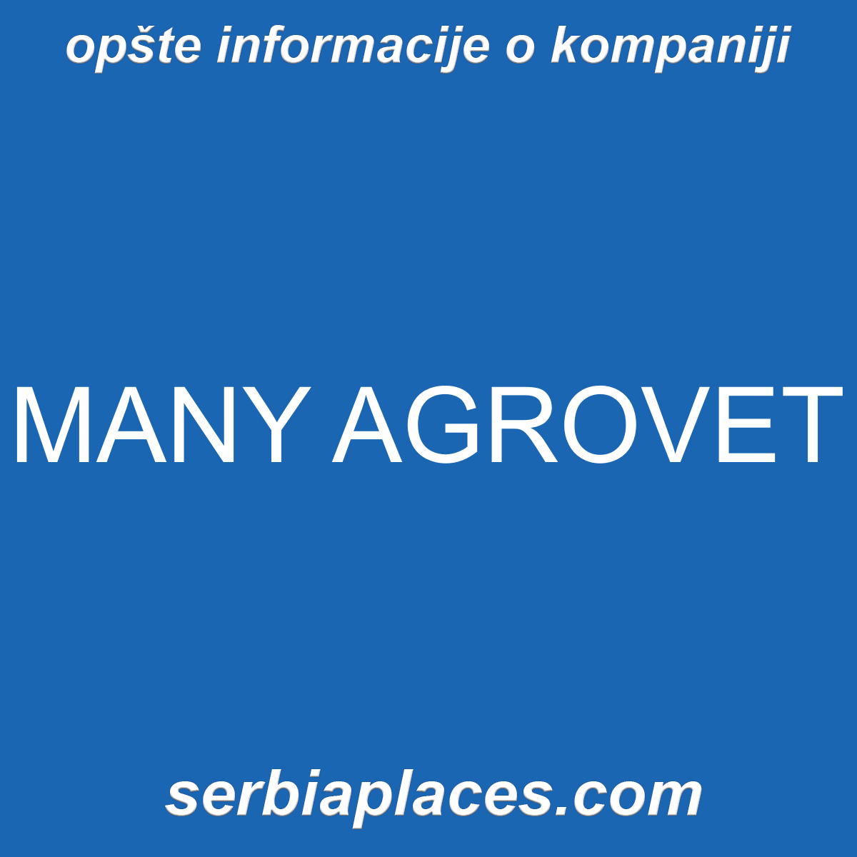 MANY AGROVET