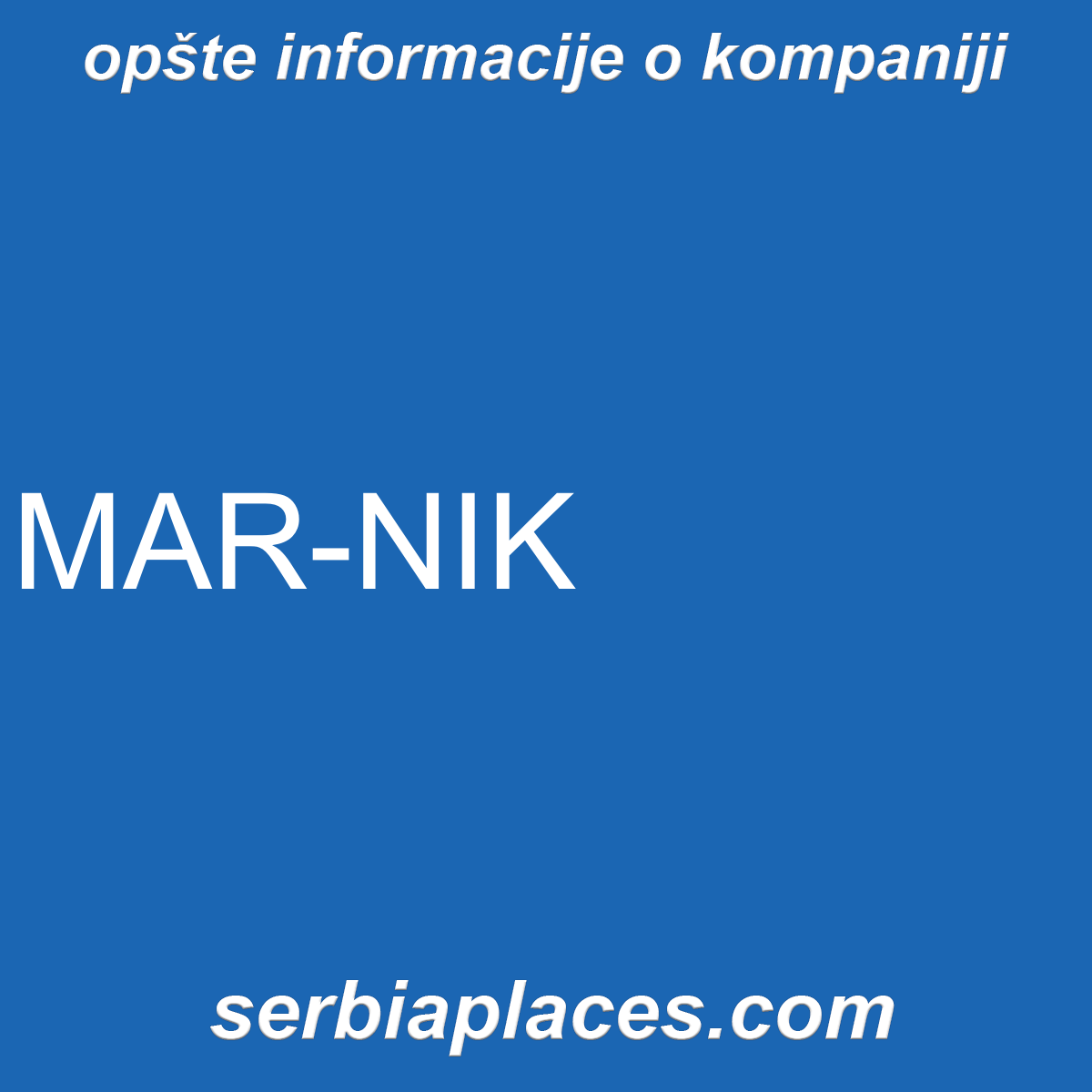 MAR-NIK