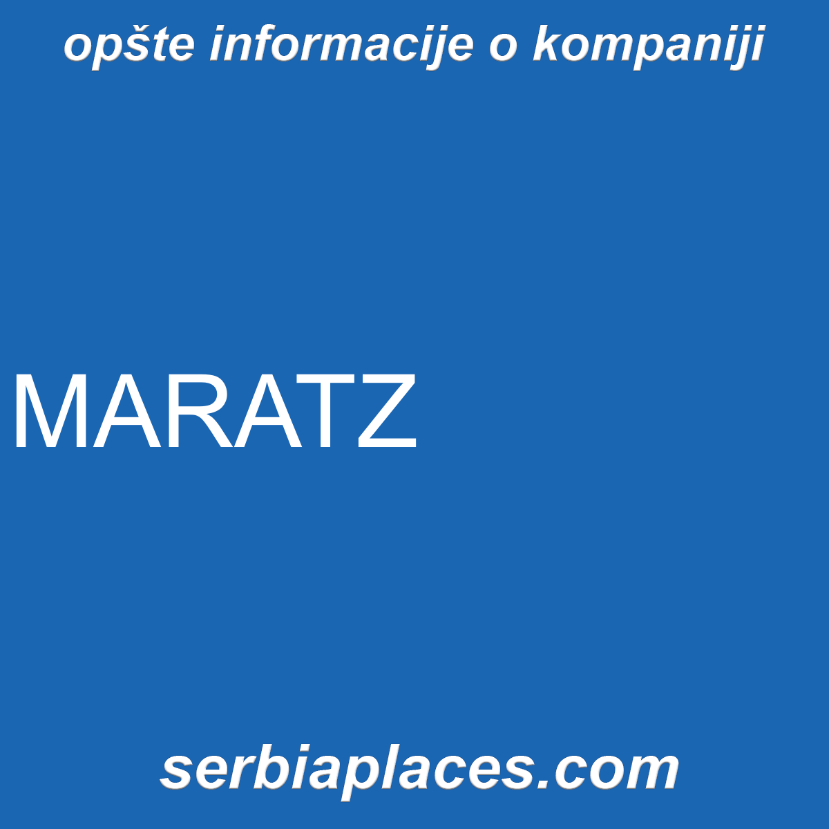 MARATZ