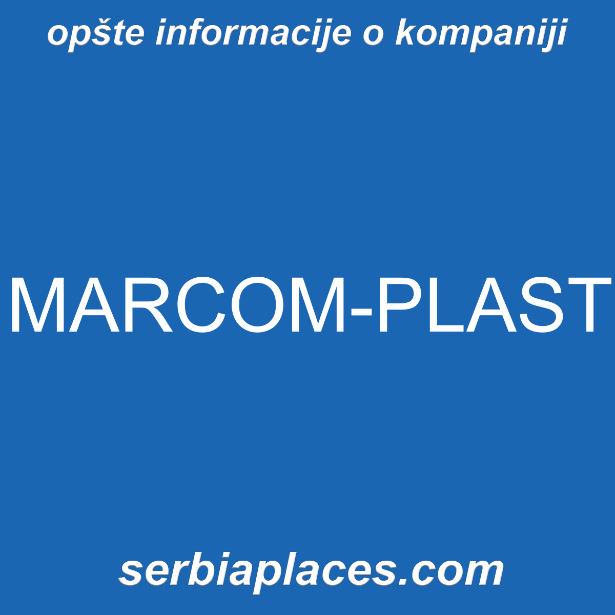 MARCOM-PLAST