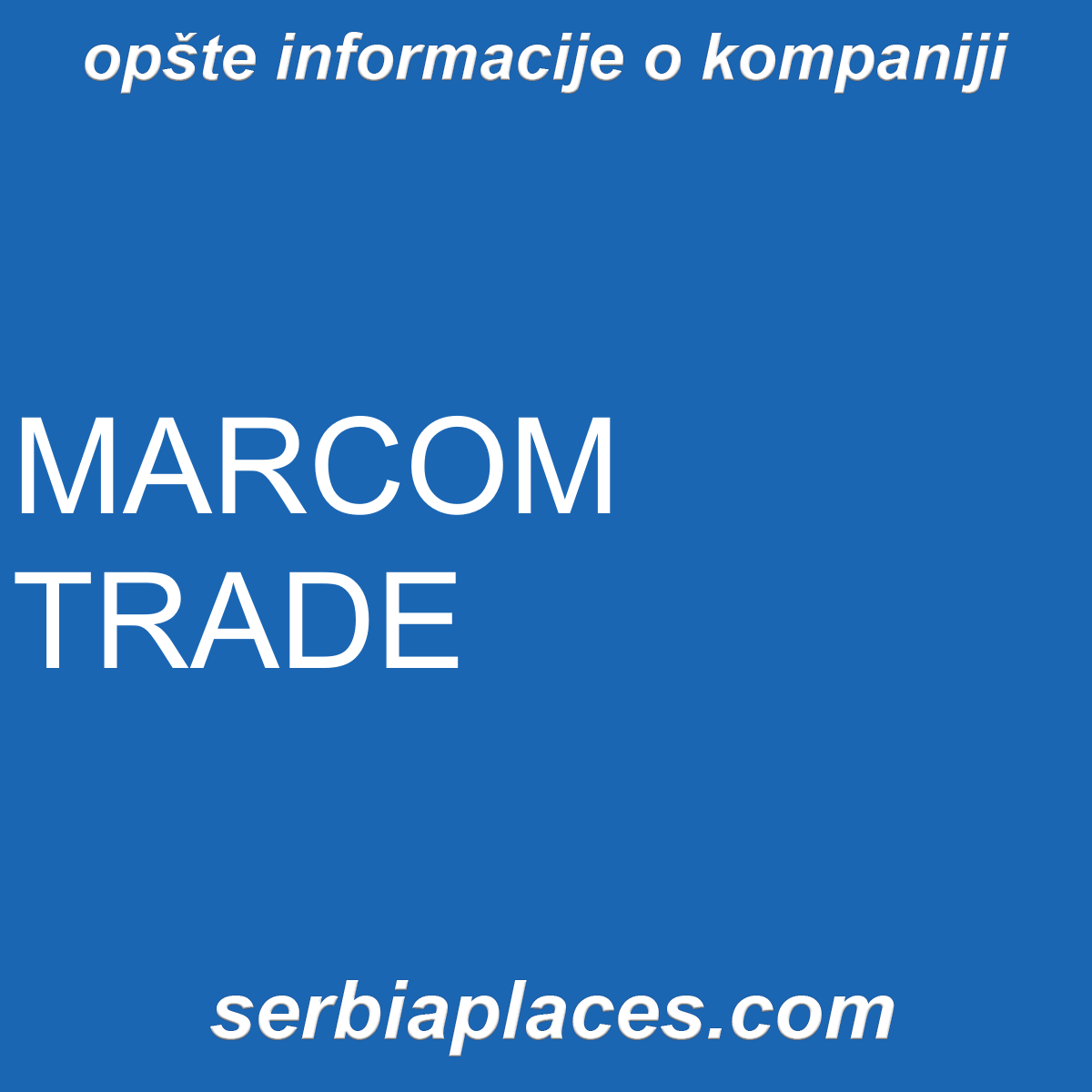 MARCOM TRADE