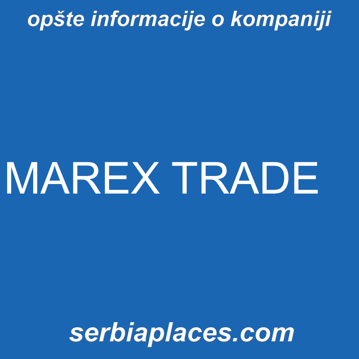 MAREX TRADE