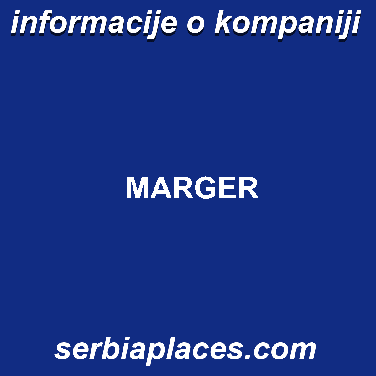 MARGER