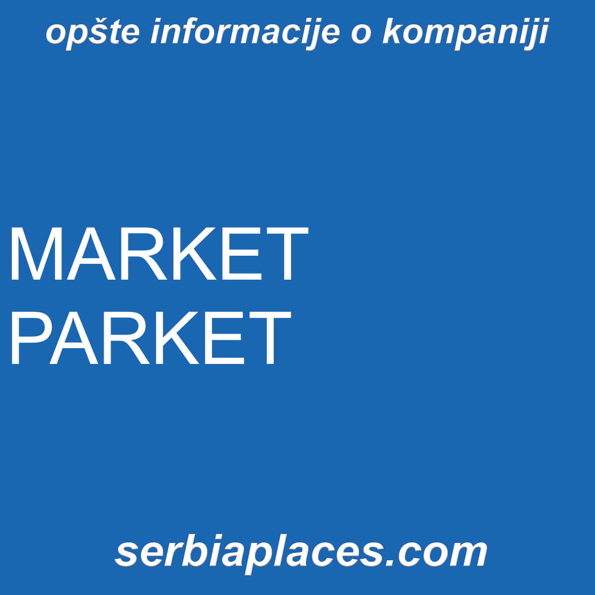 MARKET PARKET