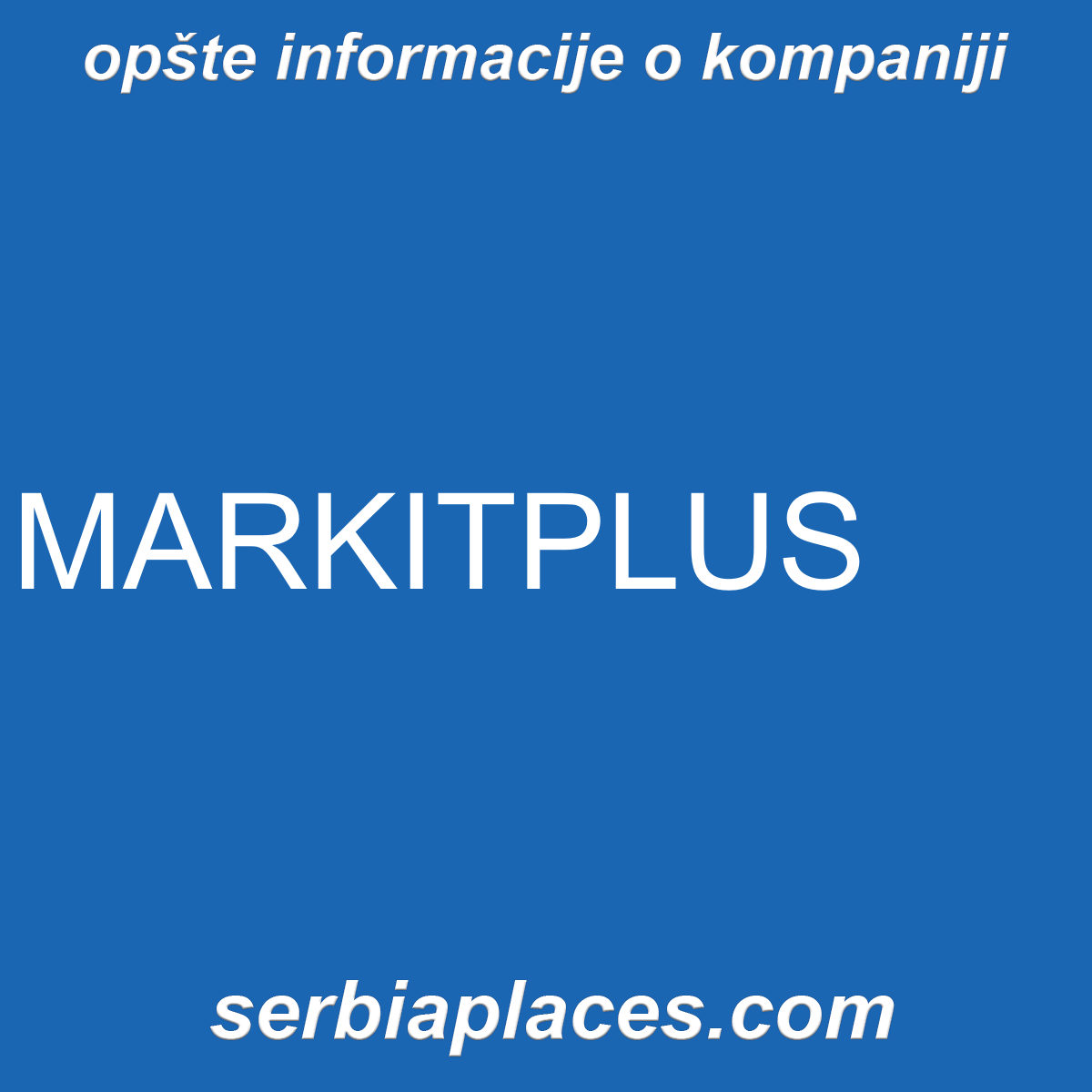 MARKITPLUS