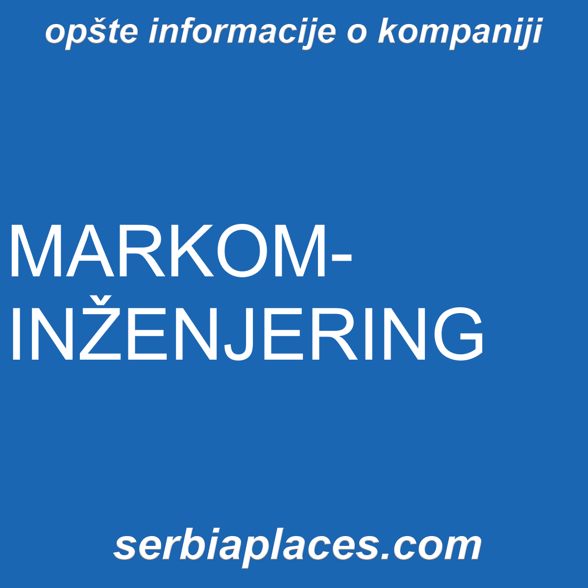 MARKOM-INŽENJERING