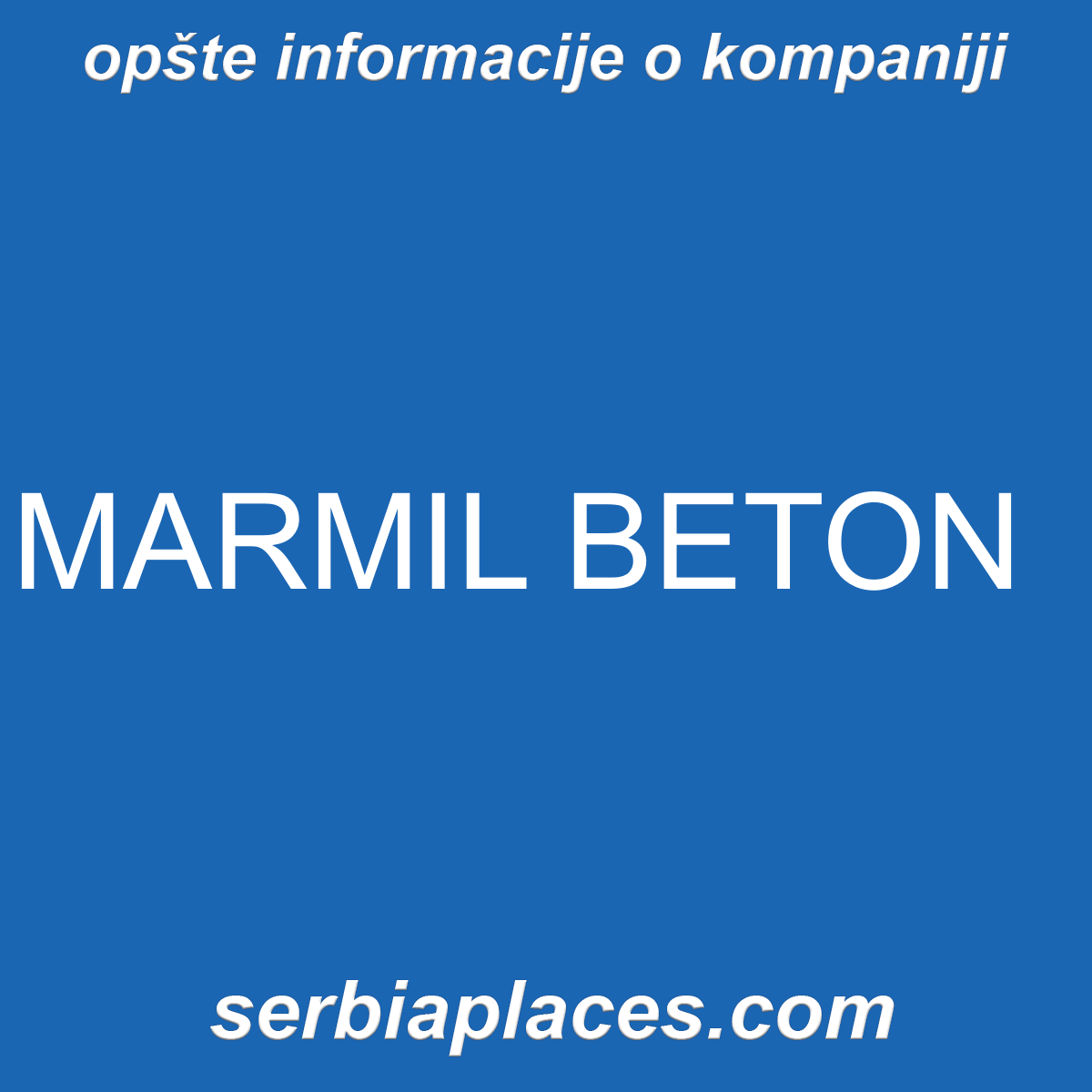 MARMIL BETON