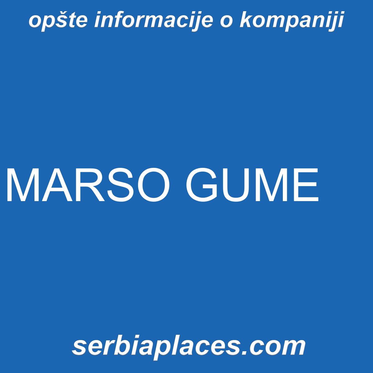 MARSO GUME