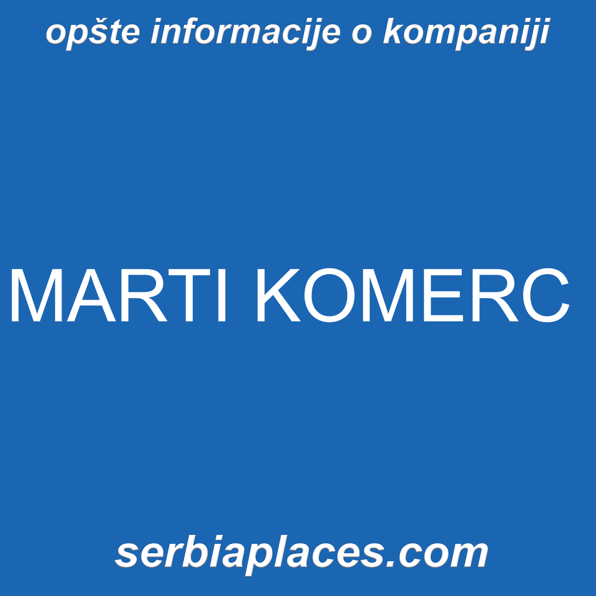 MARTI KOMERC