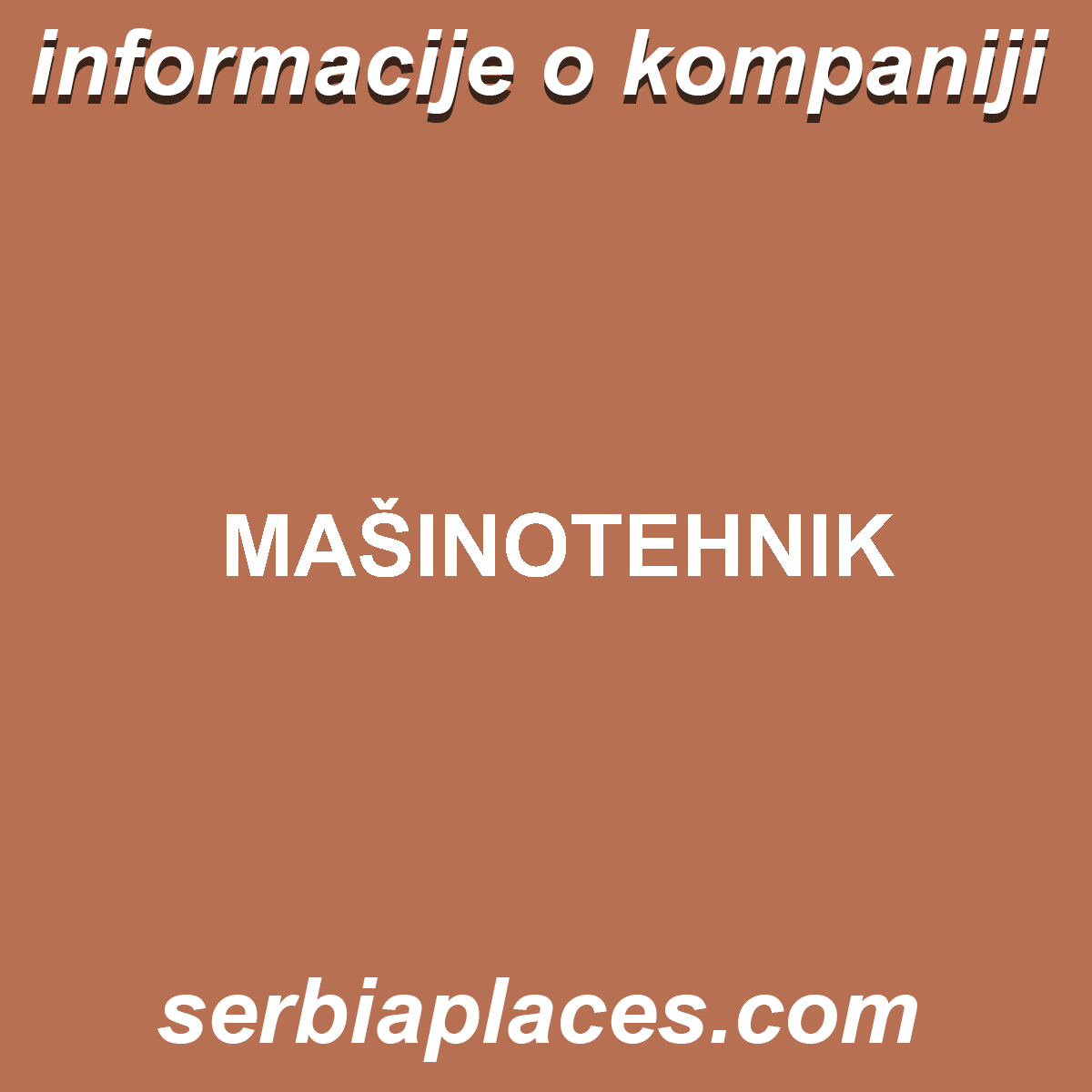 MAŠINOTEHNIK