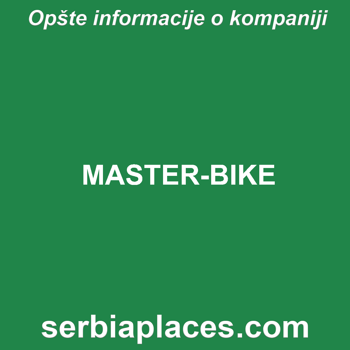 MASTER-BIKE