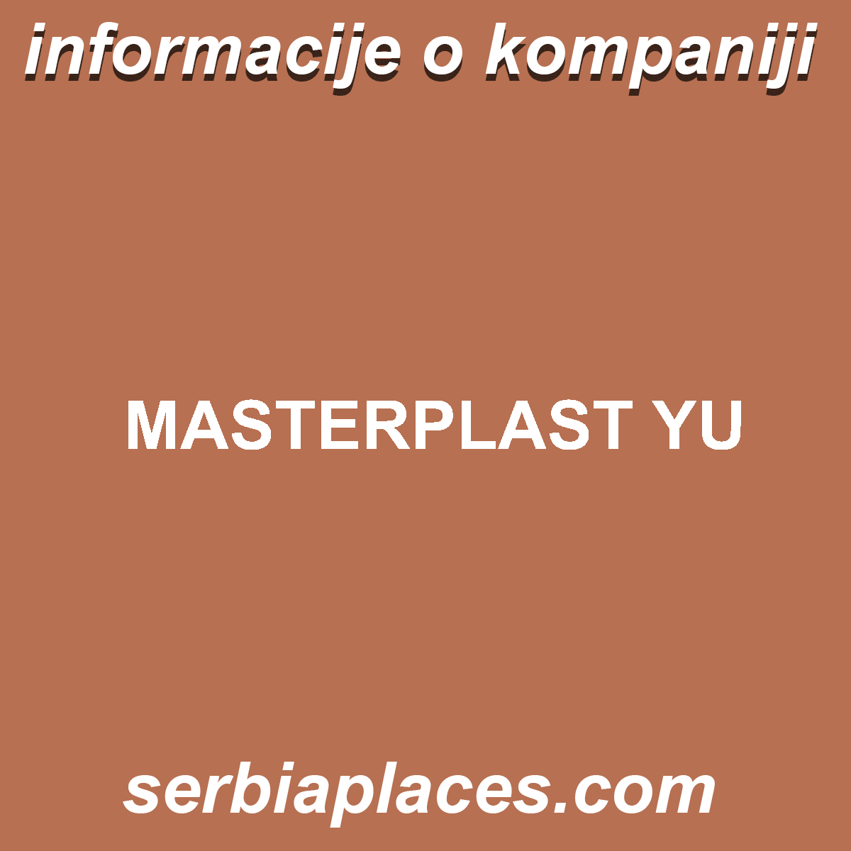 MASTERPLAST YU