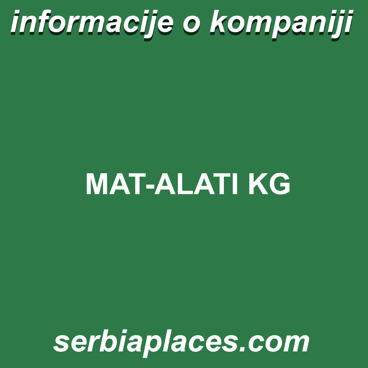MAT-ALATI KG