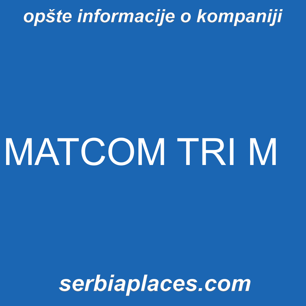 MATCOM TRI M