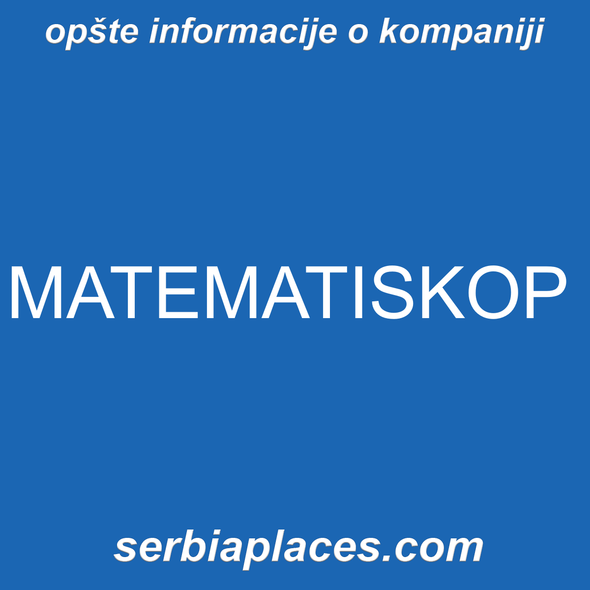 MATEMATISKOP