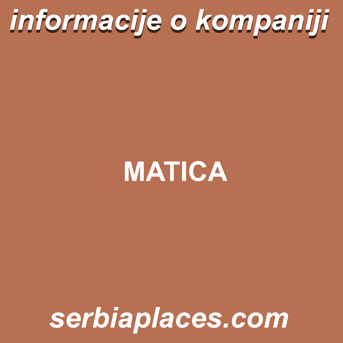 MATICA