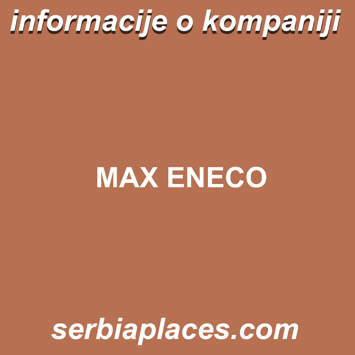 MAX ENECO