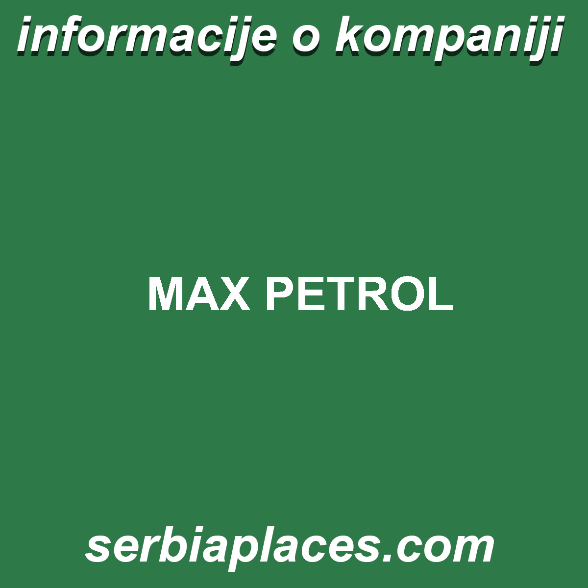 MAX PETROL