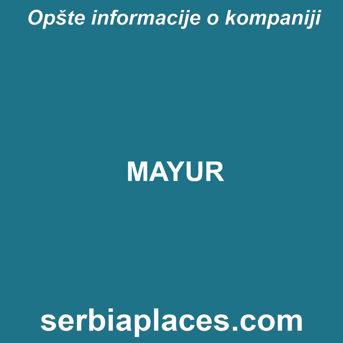 MAYUR