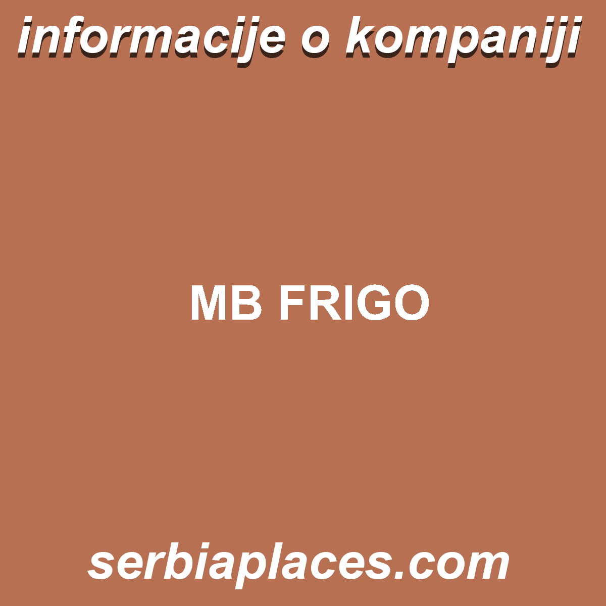MB FRIGO