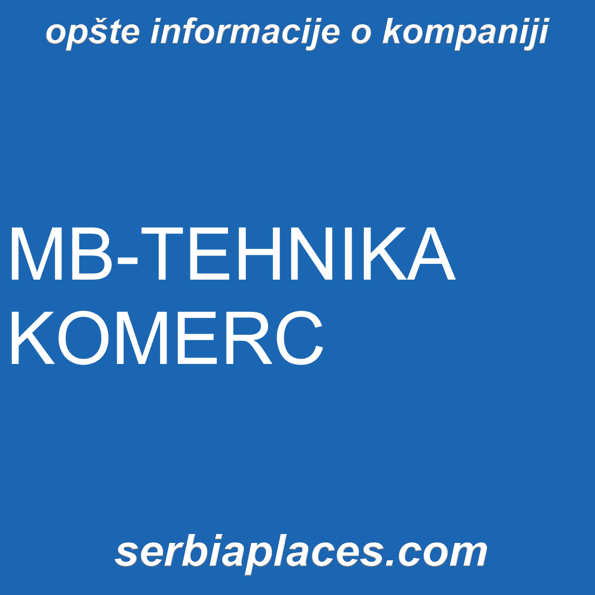 MB-TEHNIKA KOMERC