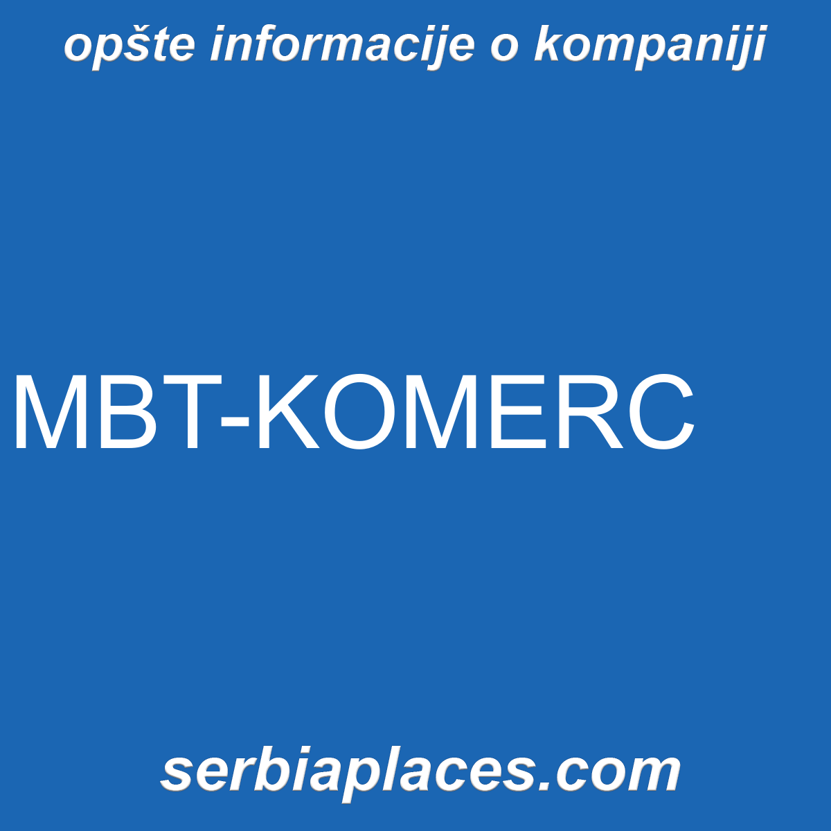MBT-KOMERC