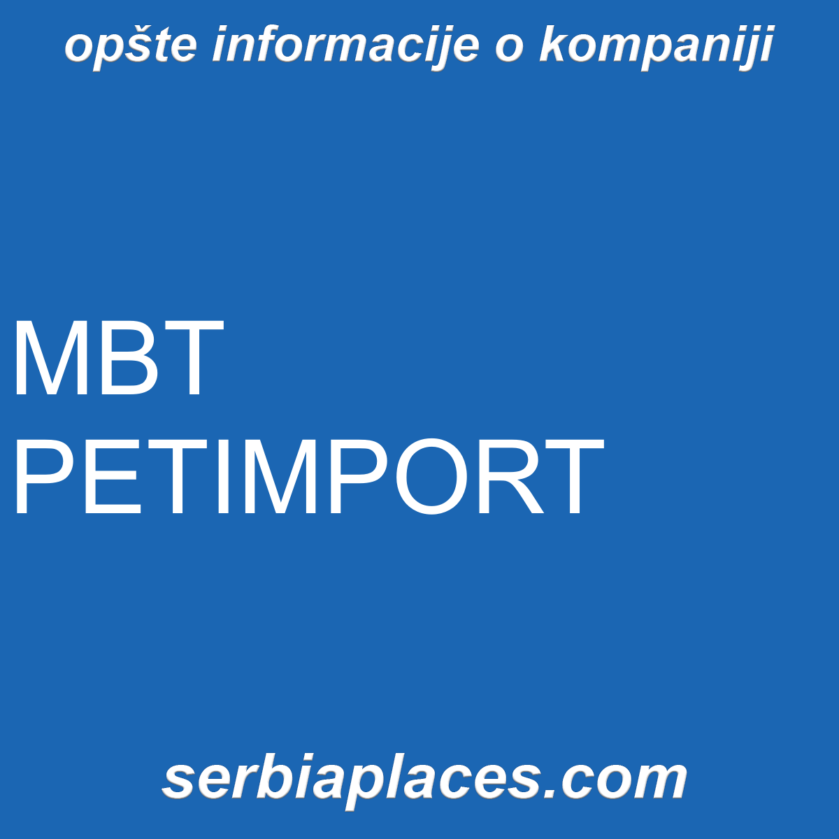 MBT PETIMPORT