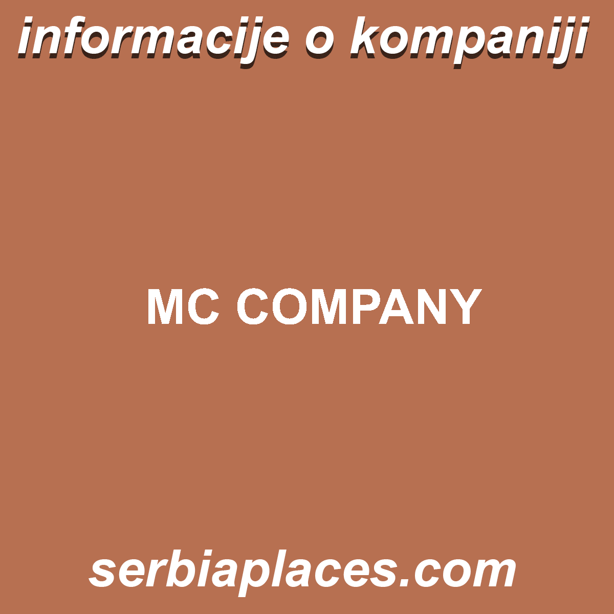 MC COMPANY