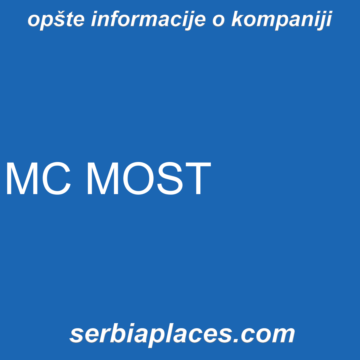 MC MOST