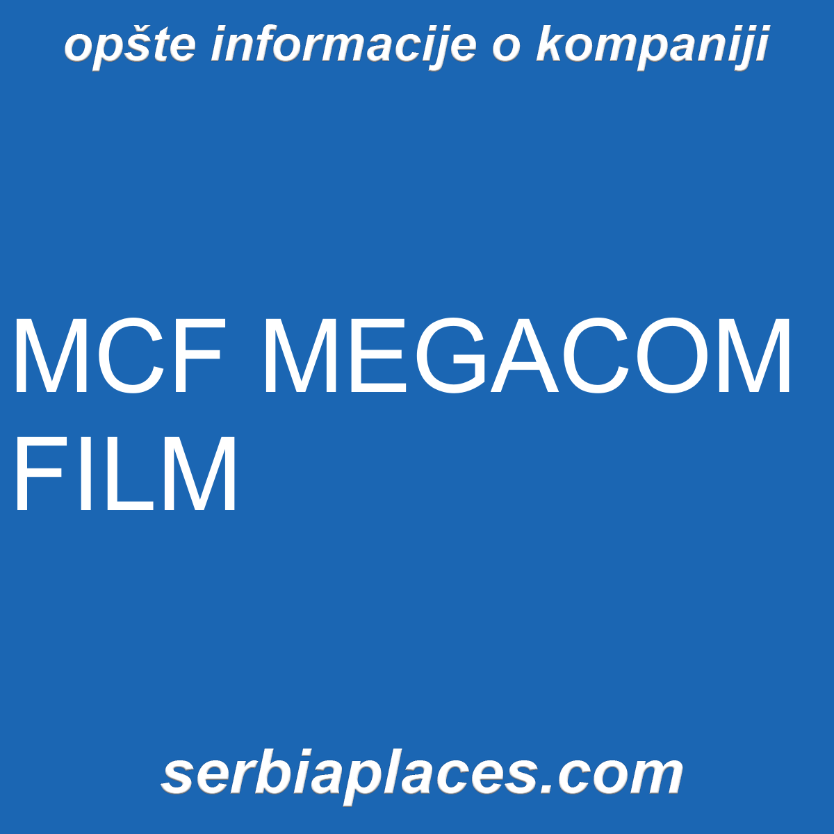 MCF MEGACOM FILM