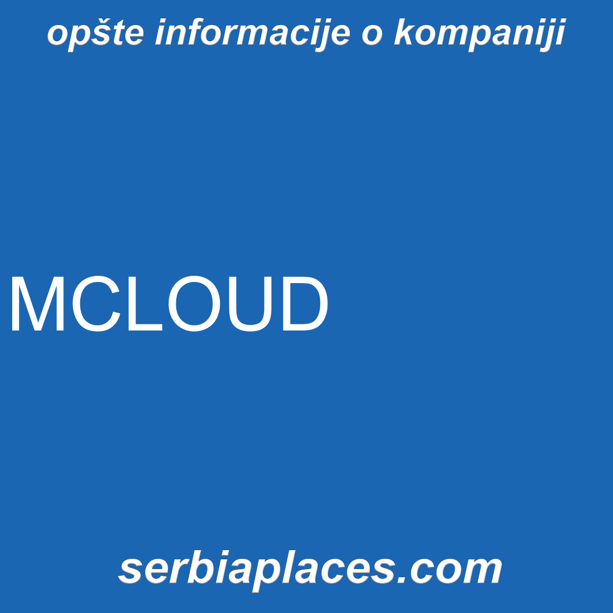 MCLOUD