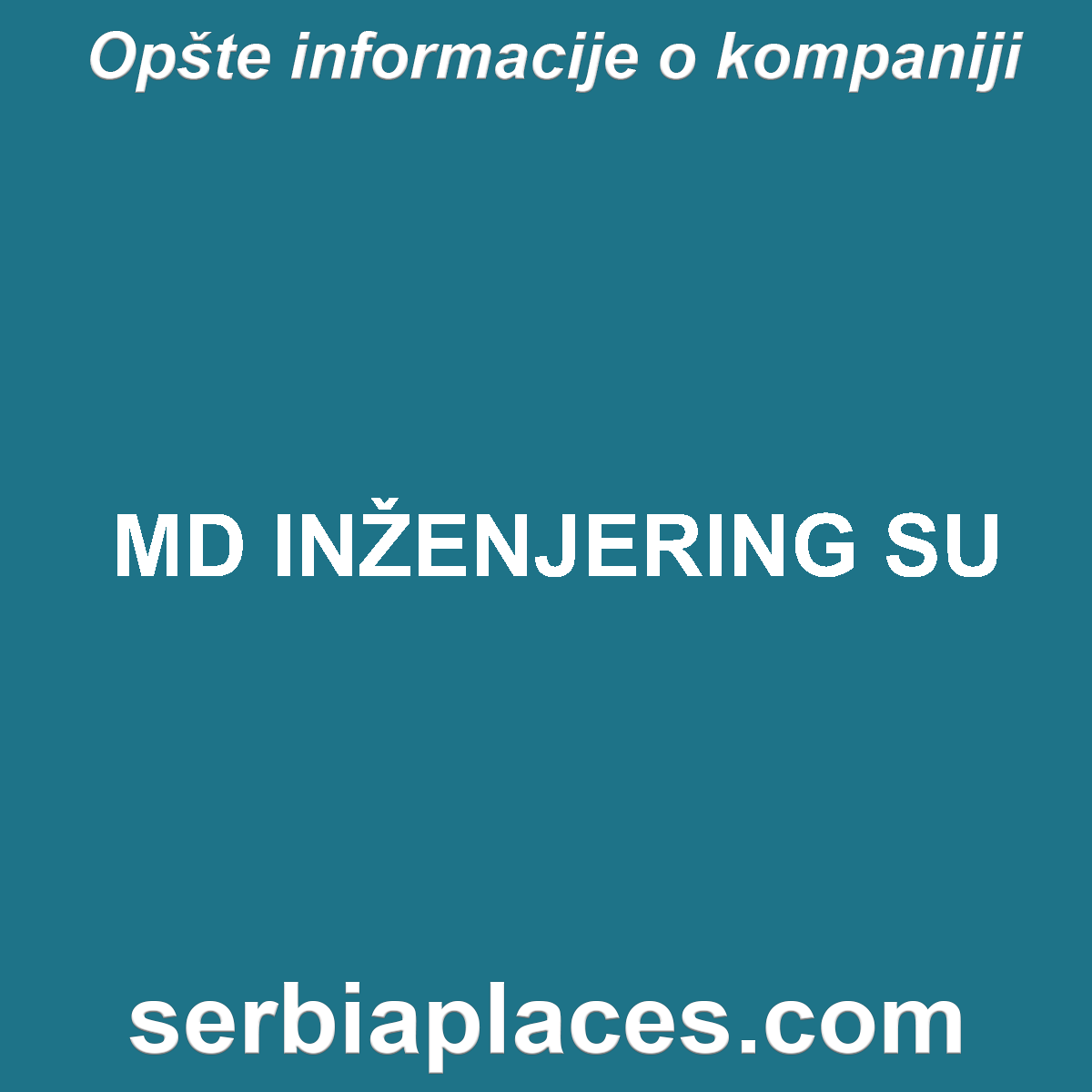 MD INŽENJERING SU