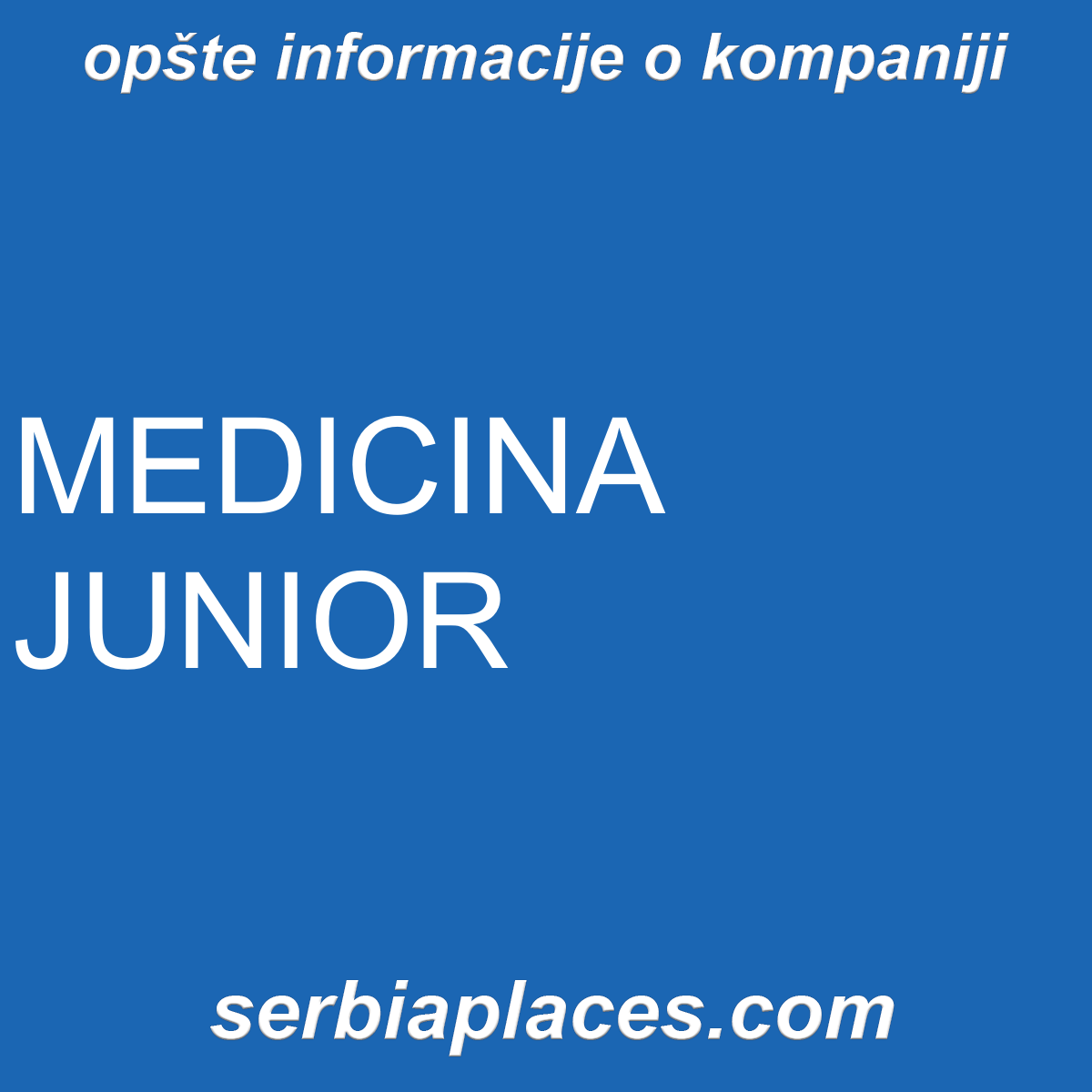 MEDICINA JUNIOR