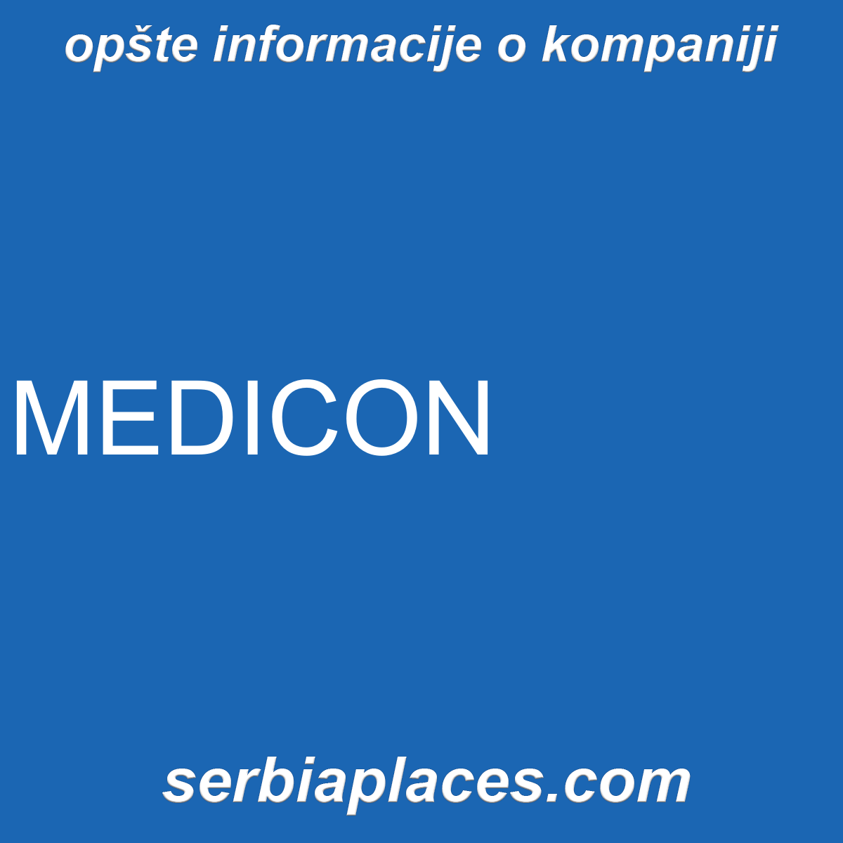 MEDICON