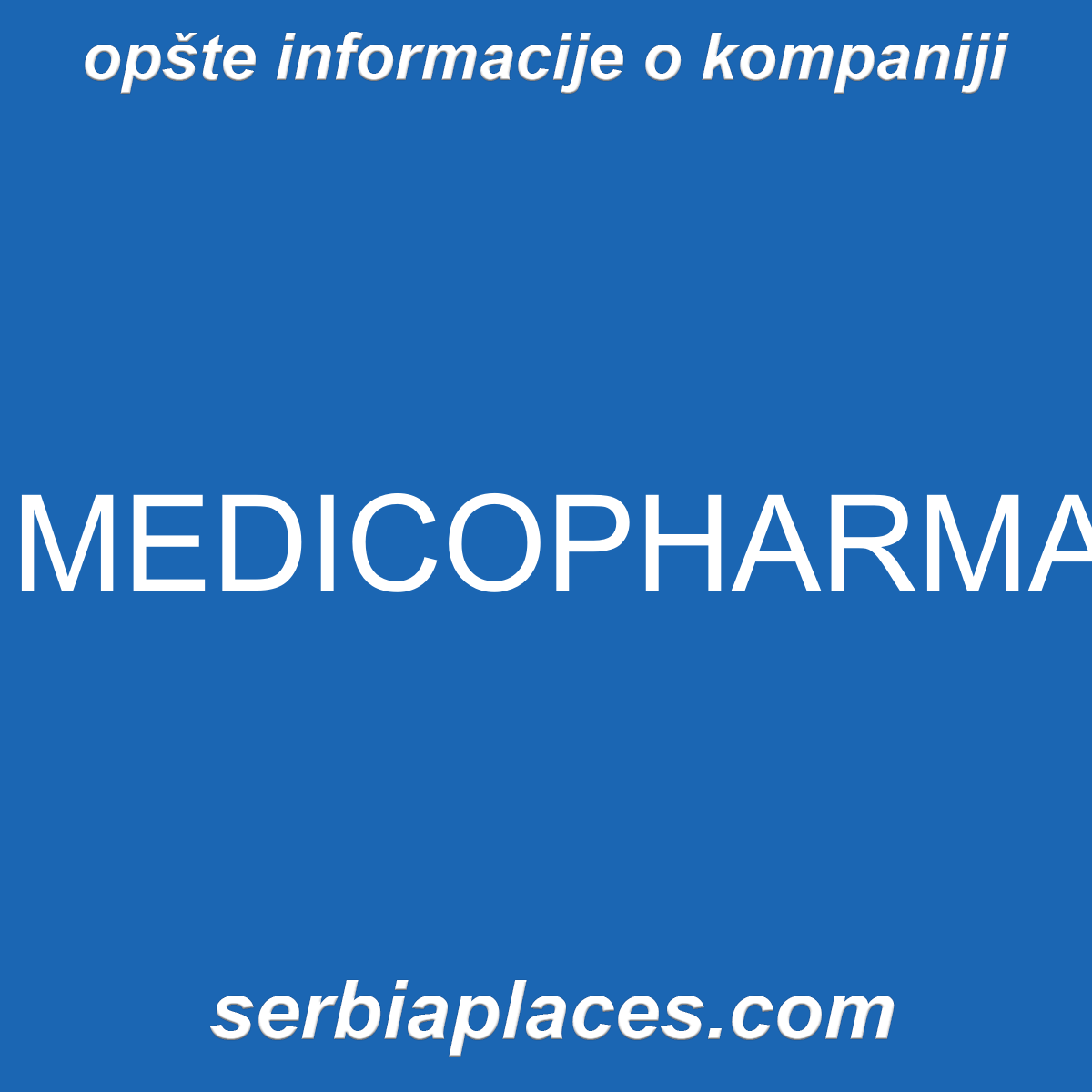 MEDICOPHARMACIA
