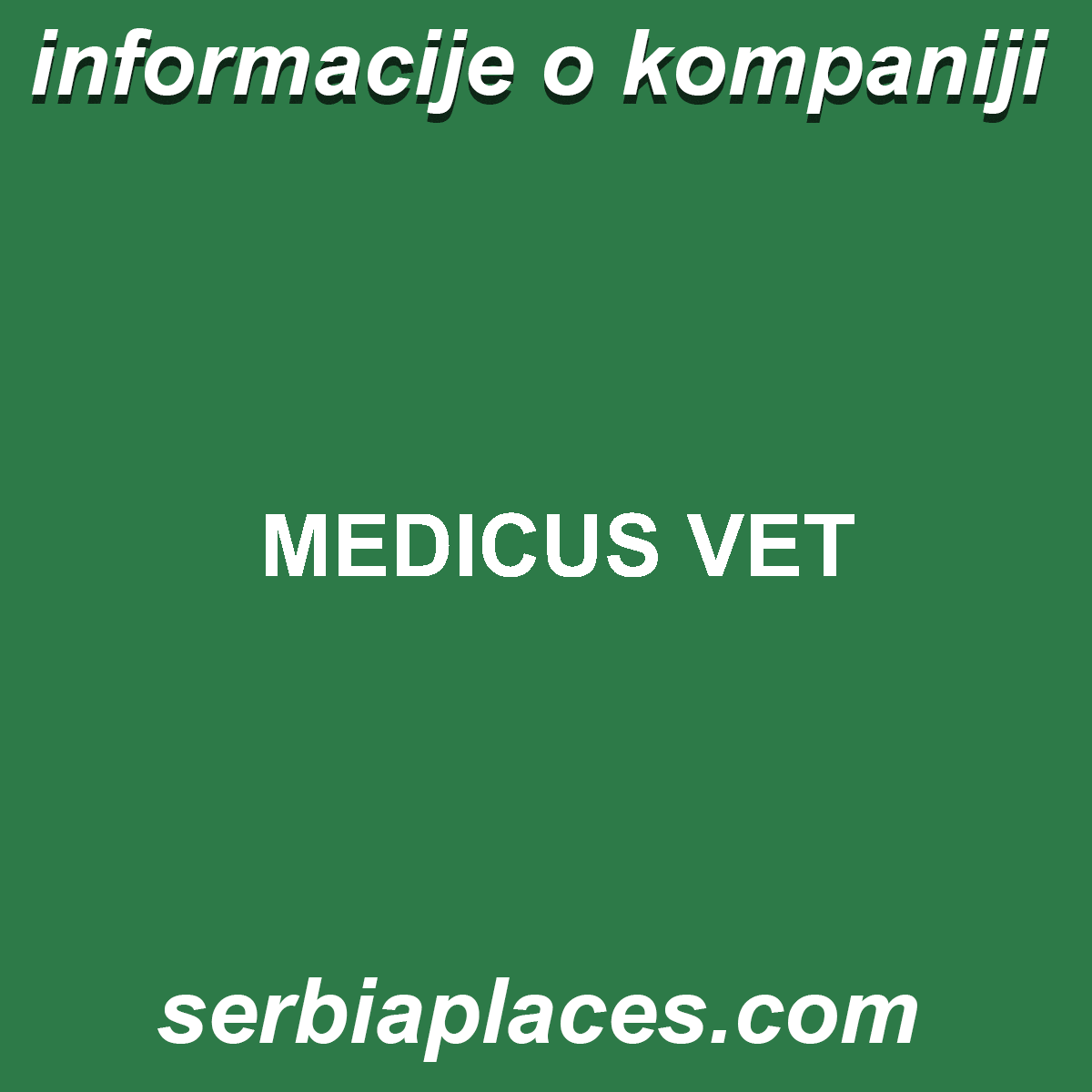 MEDICUS VET