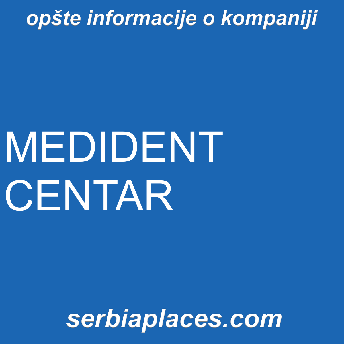 MEDIDENT CENTAR