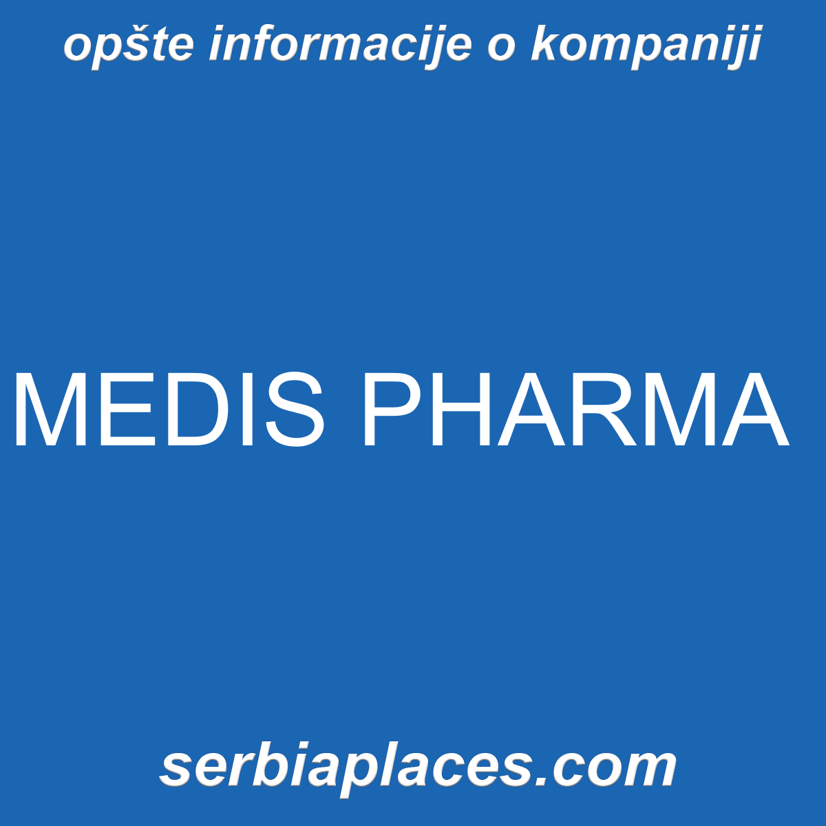 MEDIS PHARMA