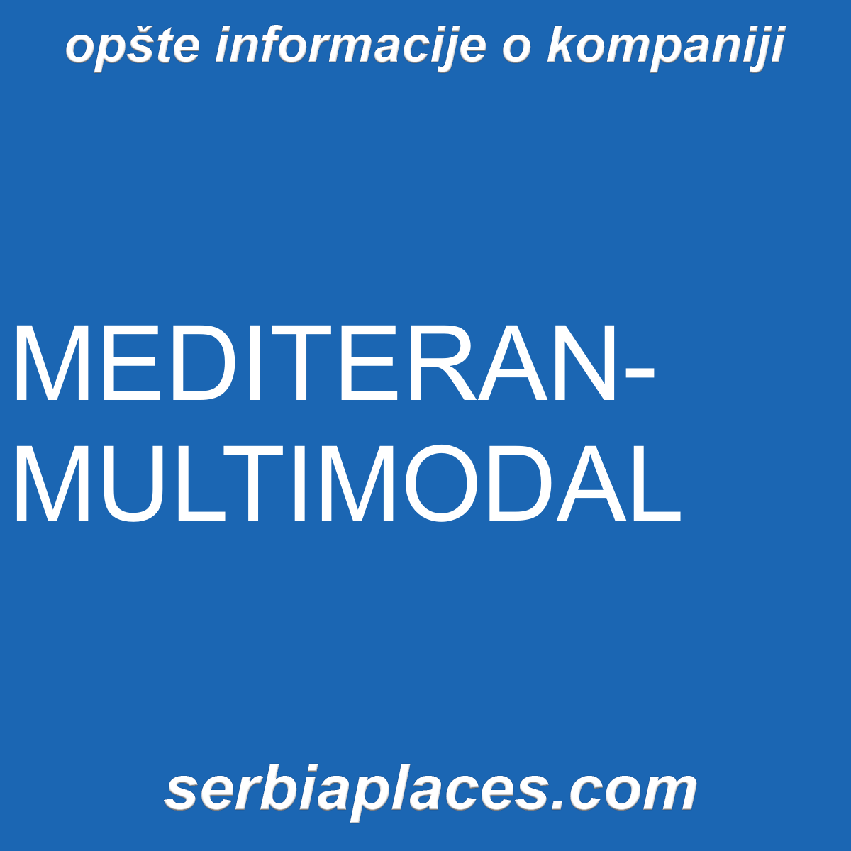 MEDITERAN-MULTIMODAL