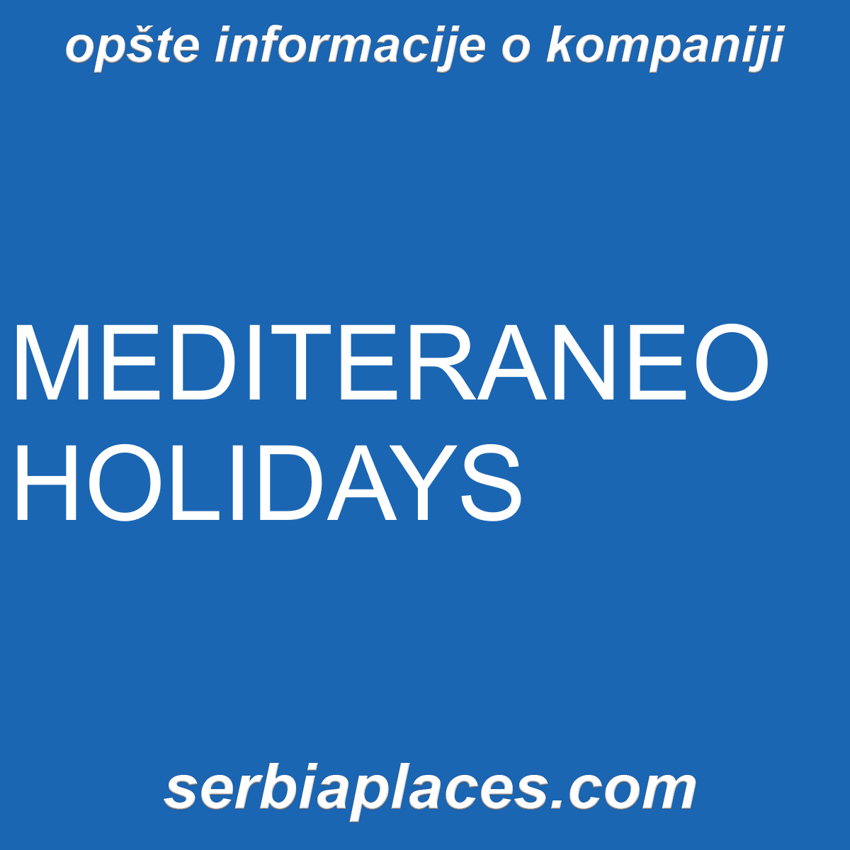 MEDITERANEO HOLIDAYS