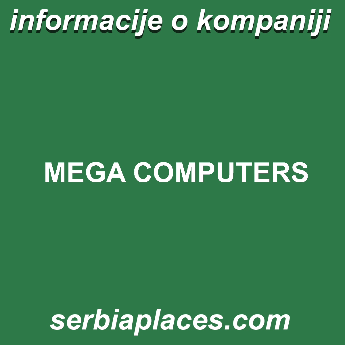 MEGA COMPUTERS