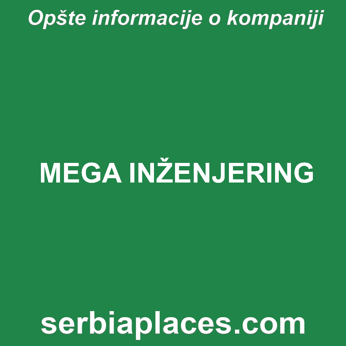 MEGA INŽENJERING