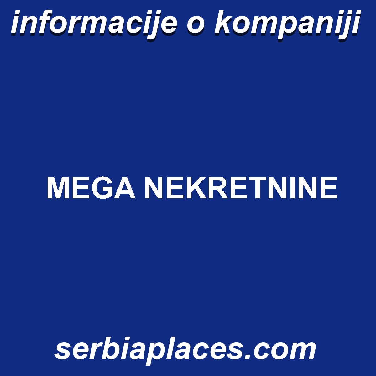 MEGA NEKRETNINE